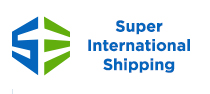 Super international shipping logo